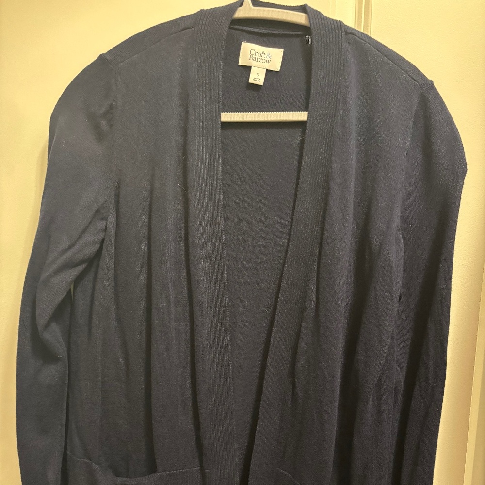 Oversized cardigan with pockets